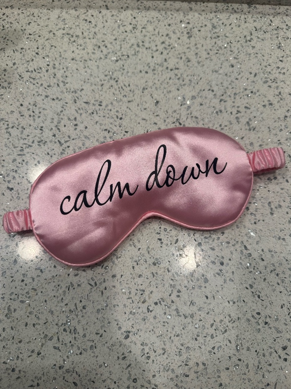 "Calm Down" Sleep Mask (Taylor Swift Inspired)